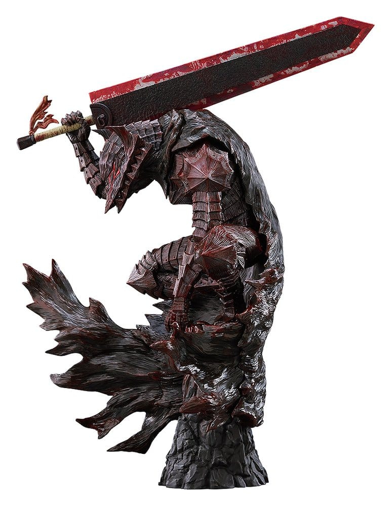 Berserk Pop Up Parade PVC Figure Guts (Berserker Armor): Bloody Paint Ver. L Size 28 cm [10]