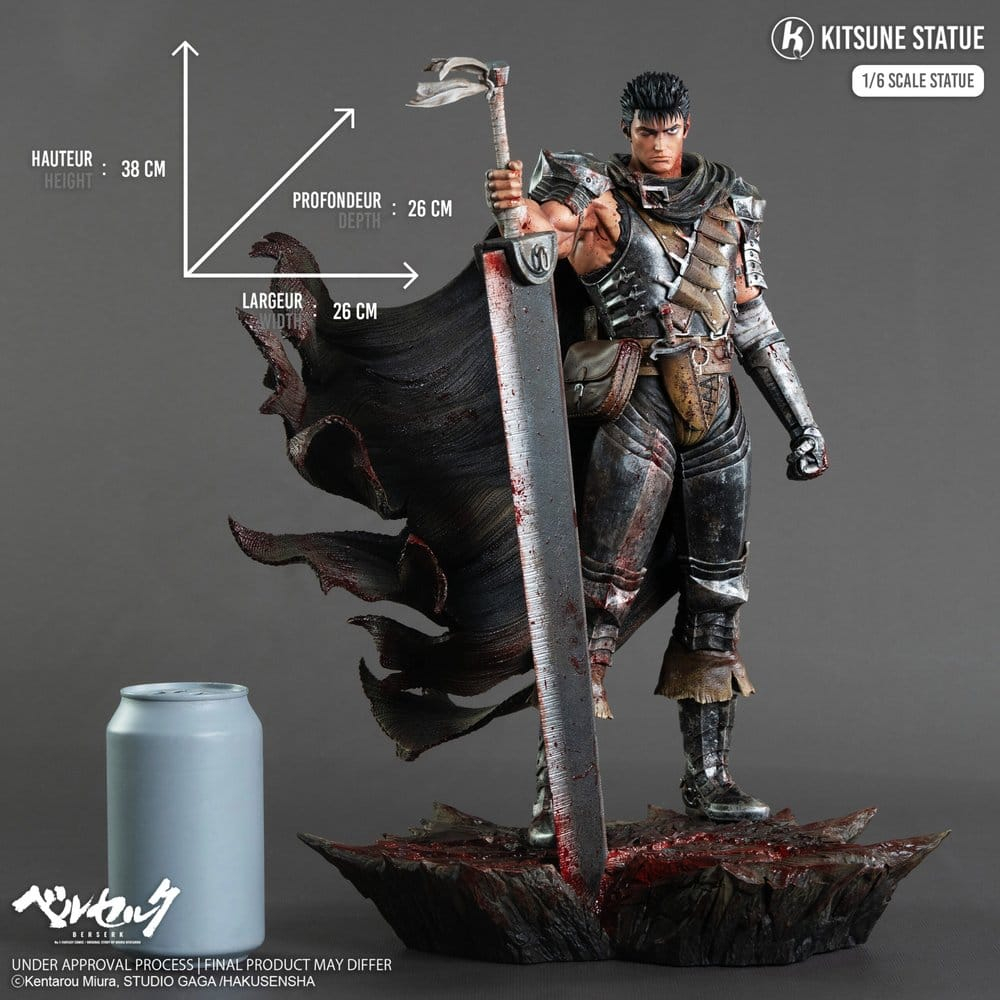 Berserk Statue 1/6 Guts 38 cm [6]