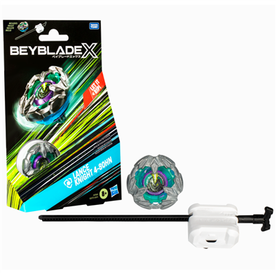 Beyblade X Lance Knight 4- 80HN Starter Pack Top and Launcher [1]