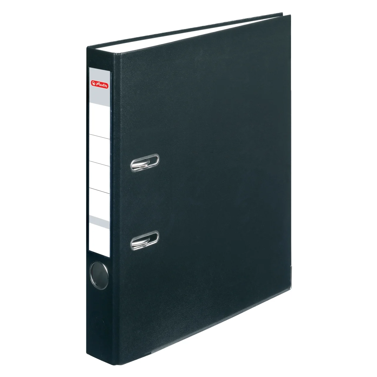 BIBLIORAFT A4 5CM PP NEGRU HERLITZ [1]