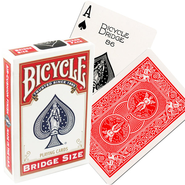 Bicycle - Rider Back Bridge Size Poker Cards Rosu/Albastru [2]