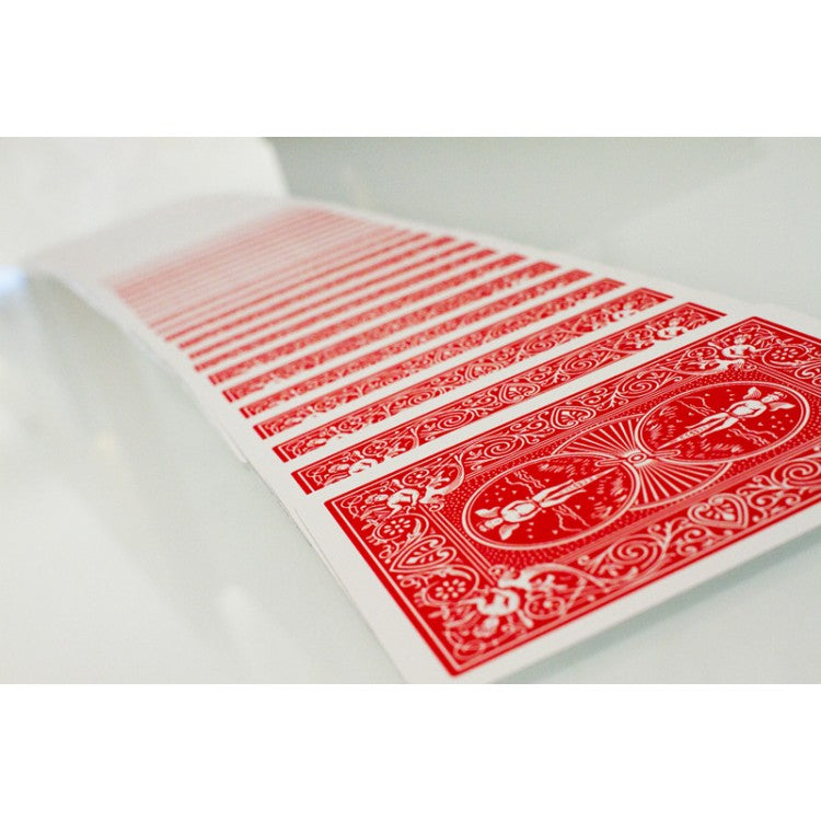 Bicycle – Rider Back Golden Frame Playing Cards (Red / Blue) [6]