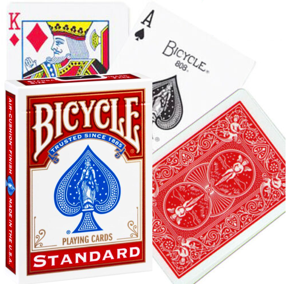 Bicycle – Rider Back Standard Playing Cards (Rosu/Albastru/Negru) [3]