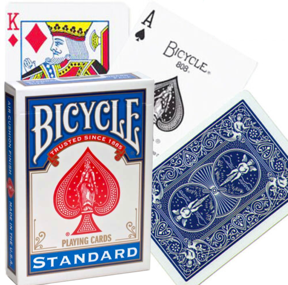 Bicycle – Rider Back Standard Playing Cards (Rosu/Albastru/Negru) [2]