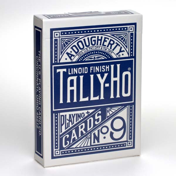 Bicycle – Tally-Ho Fan Back Playing Cards (Red / Blue) [2]