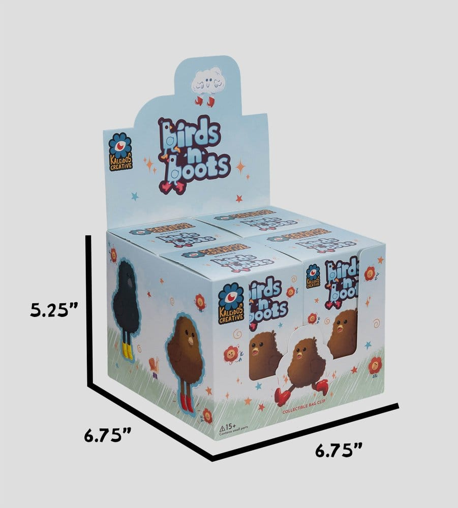Birds N Boots Mini Figures 8 cm Blind Box Display (4) [8]