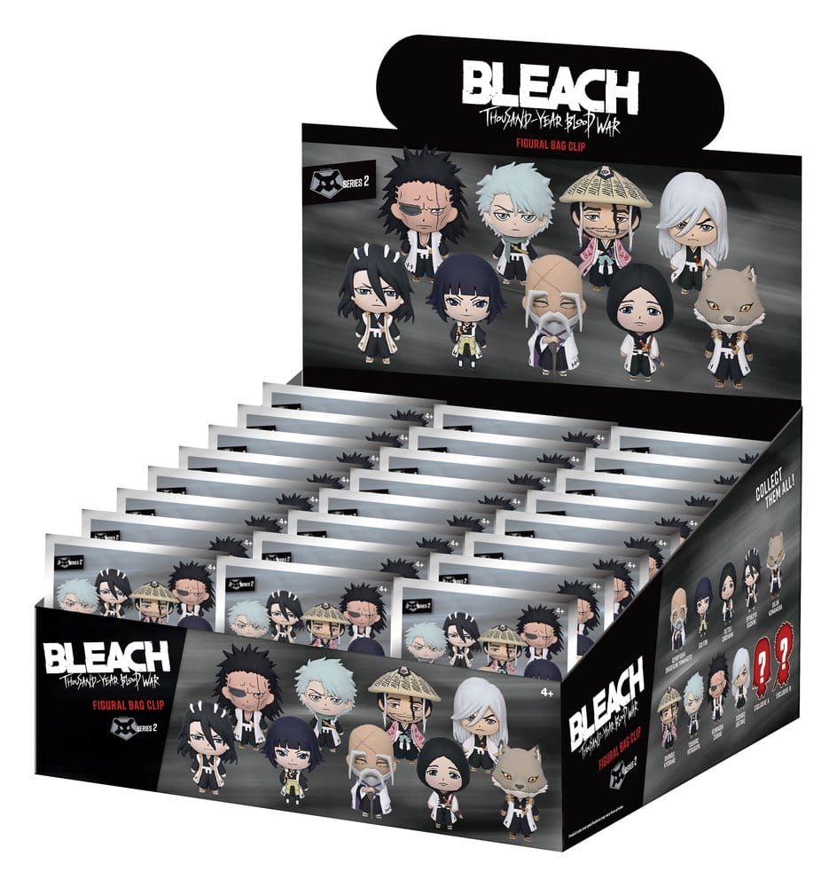 Bleach Thousand-Year Blood War 3D PVC Bag Clips Series 2 Display (24) [3]