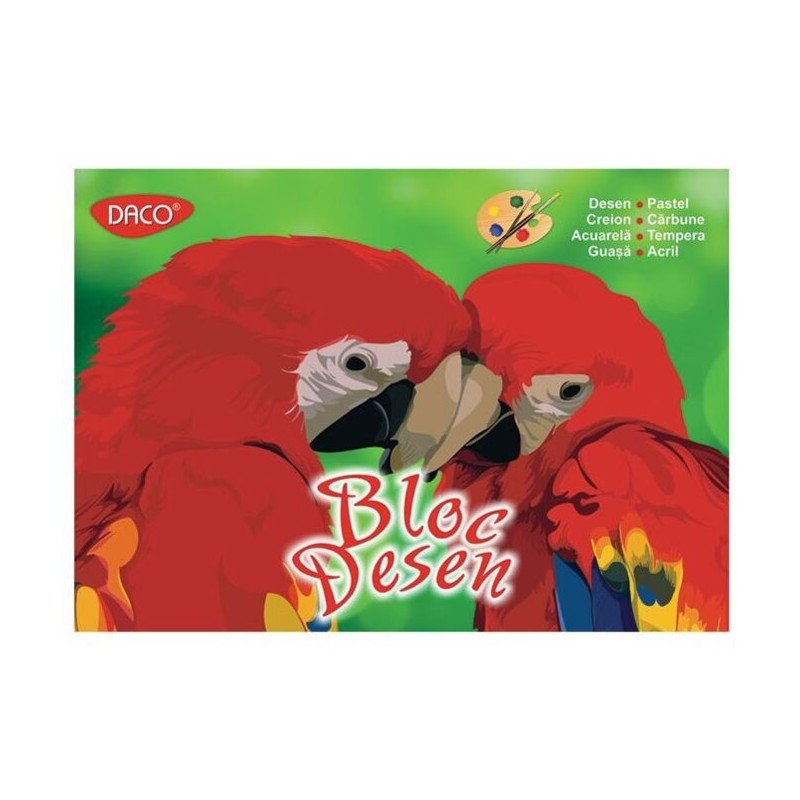 Bloc desen DACO A3 16 file hartie 170 g/mp pentru tehnici mixte [1]