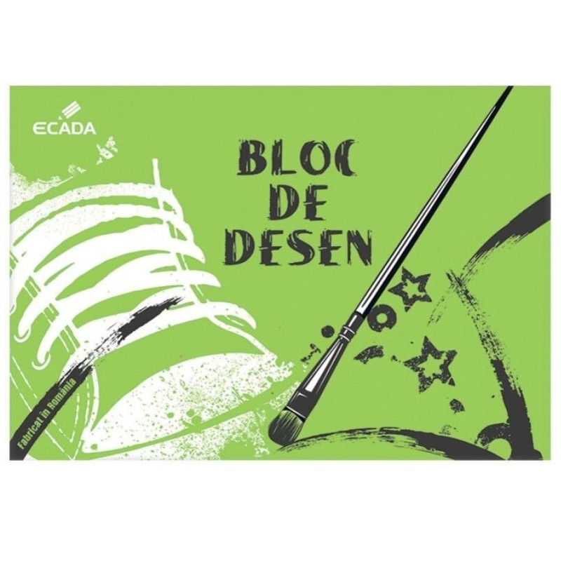 Bloc desen ECADA A3 15 file hartie 120 g/mp coperta carton [1]