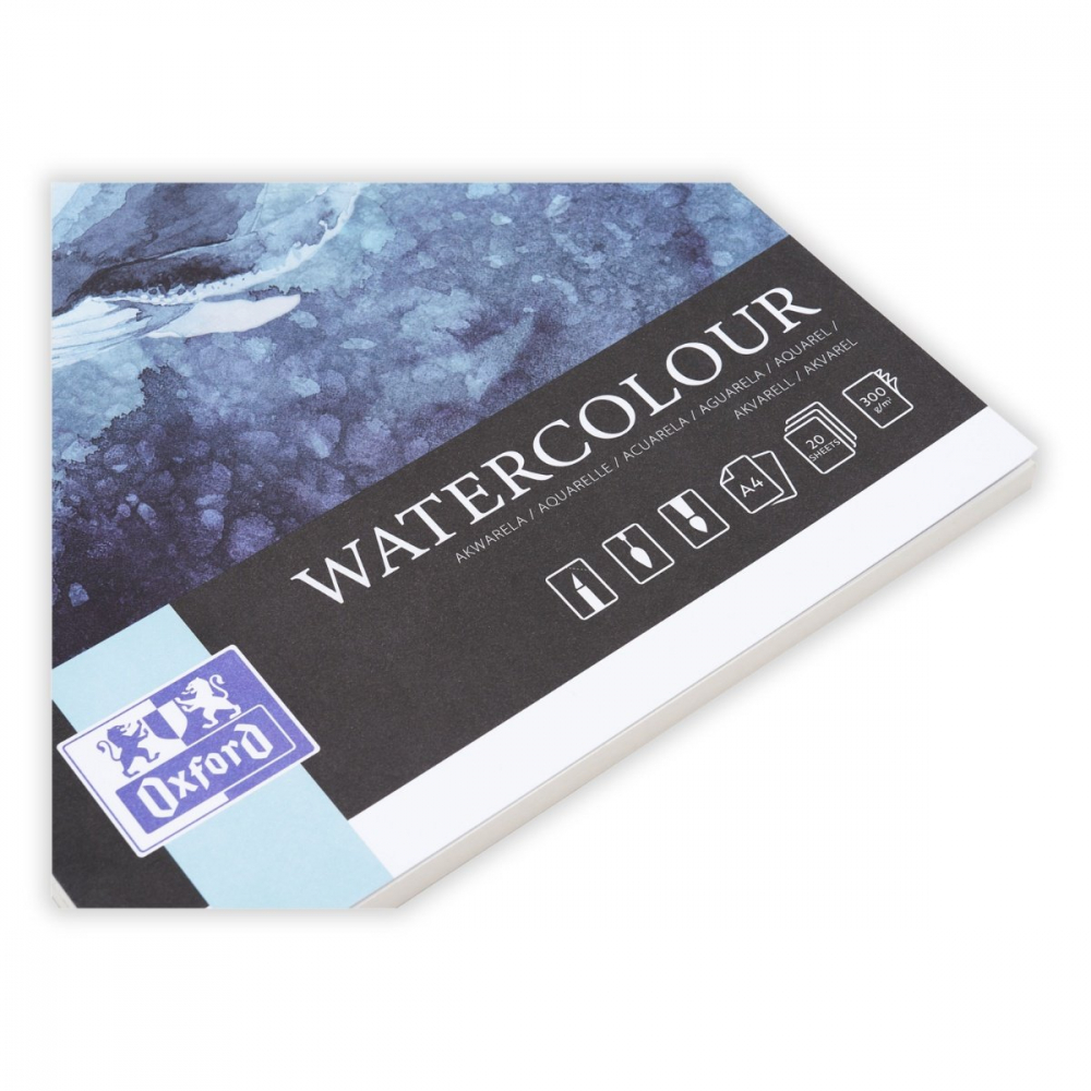 Bloc desen Watercolour A4 – 20 file, 300g/mp, Oxford Artistic [5]