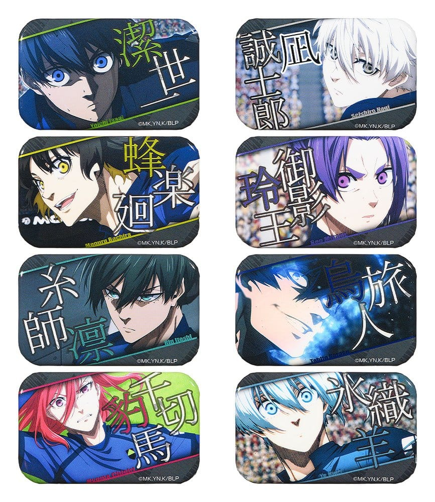 Blue Lock Scene Pinback Buttons Blind Box Assortment (8) [9]