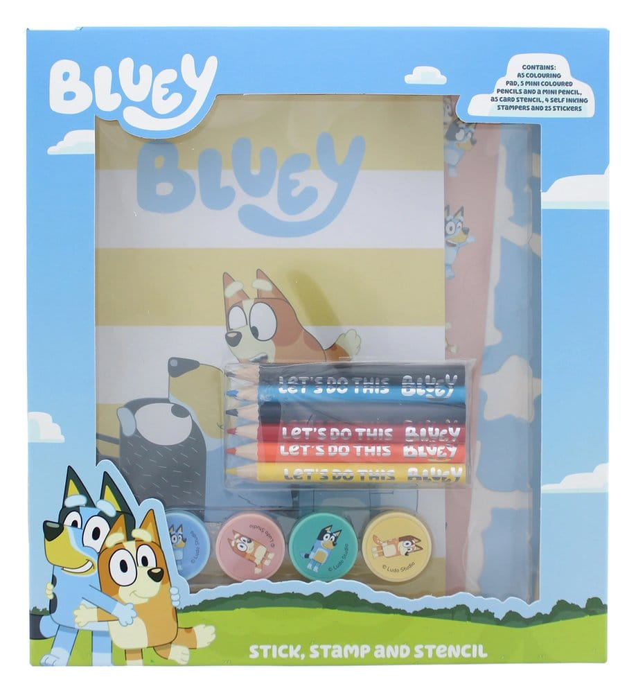 Bluey 14-Piece Creative Colouring Set [3]