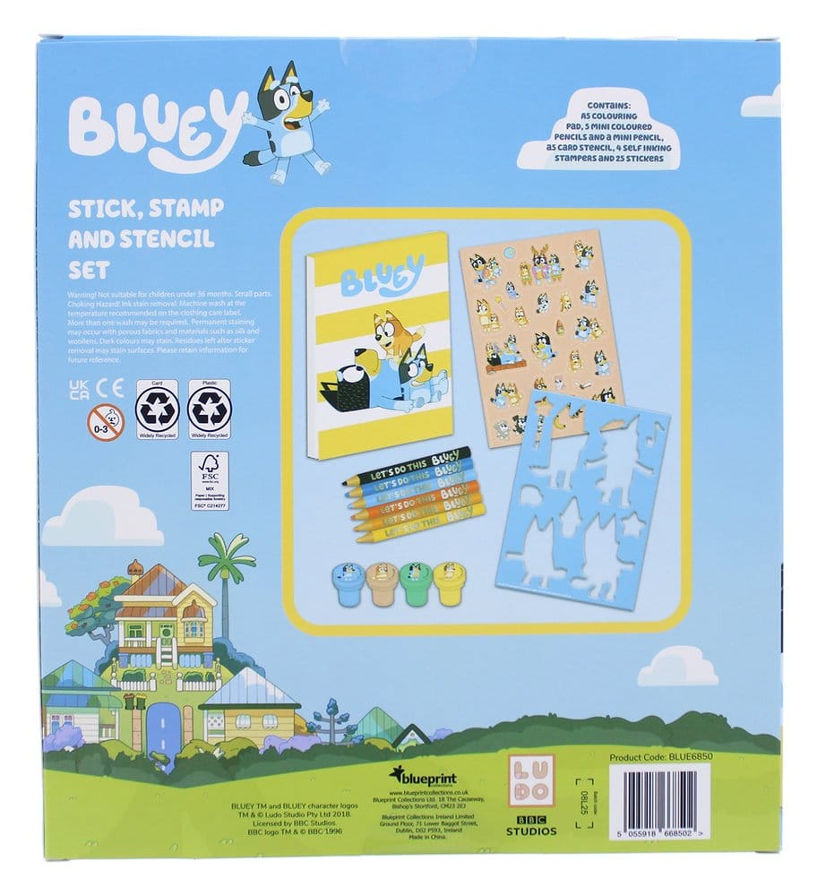 Bluey 14-Piece Creative Colouring Set [4]