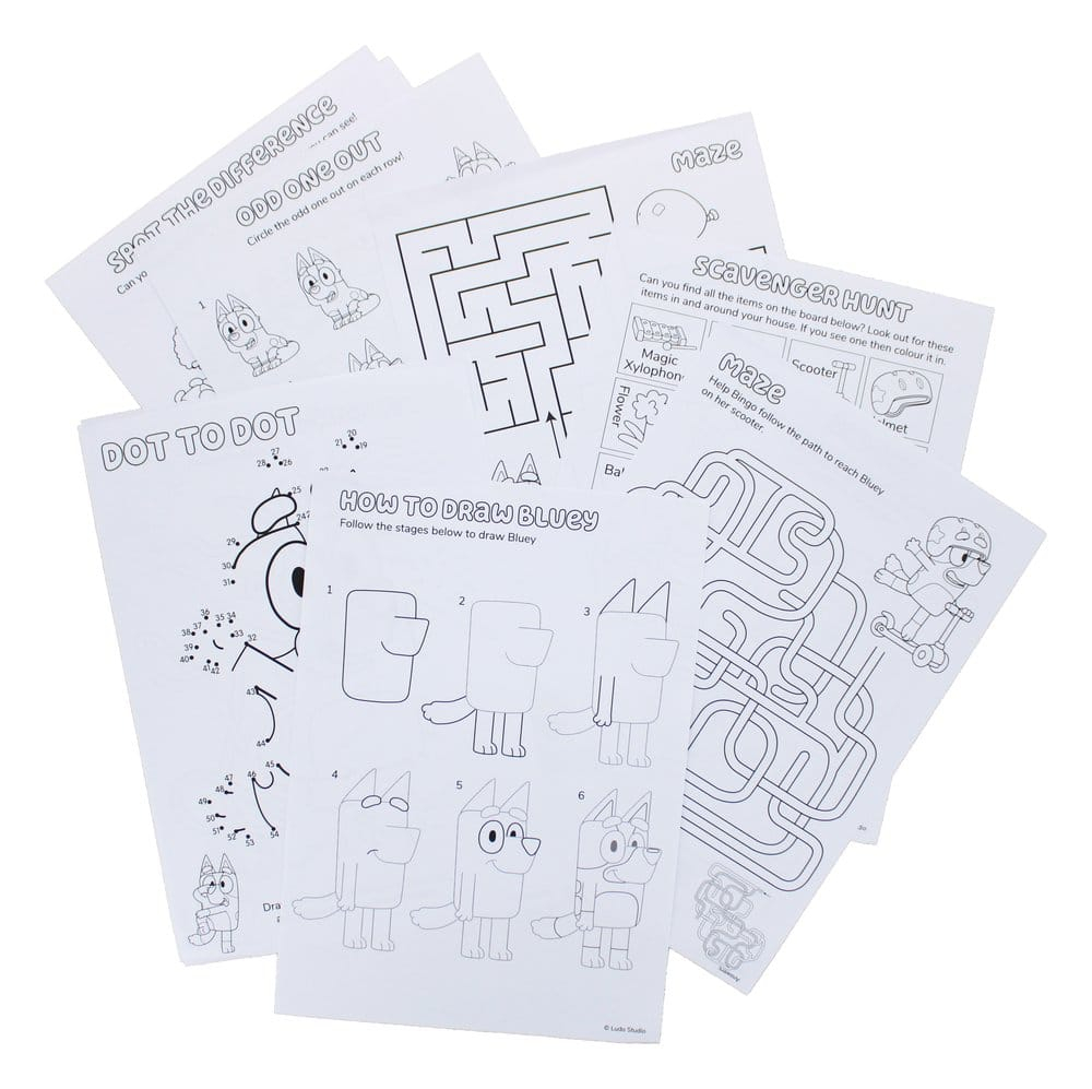 Bluey Play & Learning Poster Set [4]