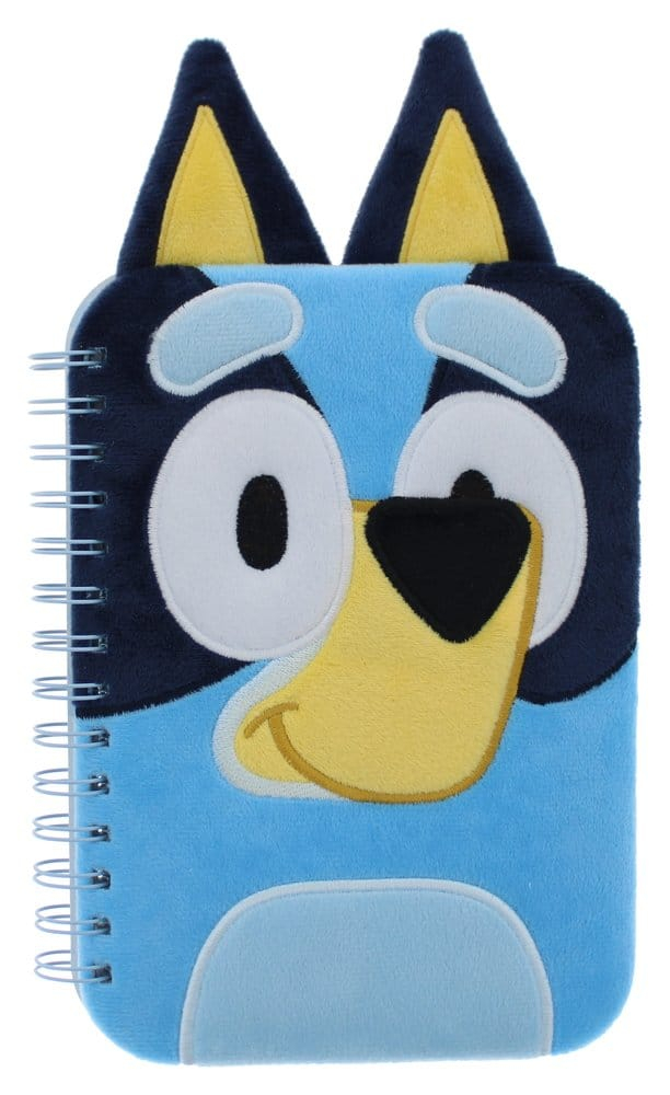 Bluey Plush Notebook Blue [4]