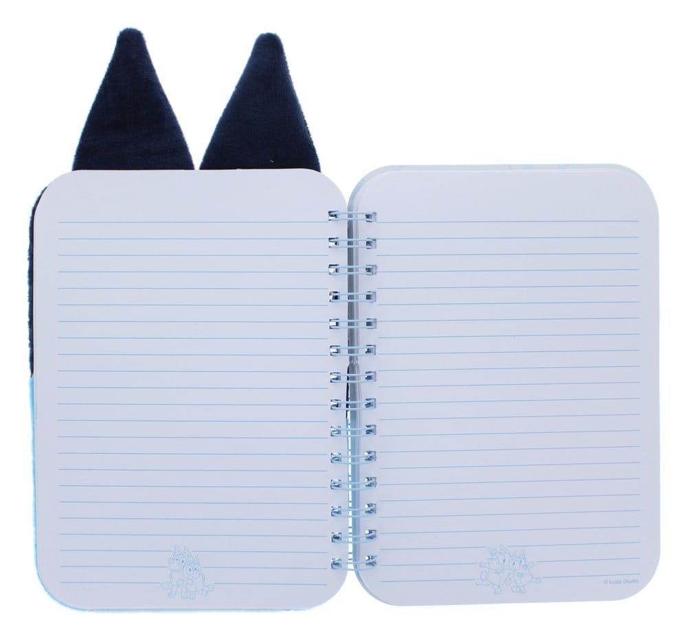 Bluey Plush Notebook Blue [3]