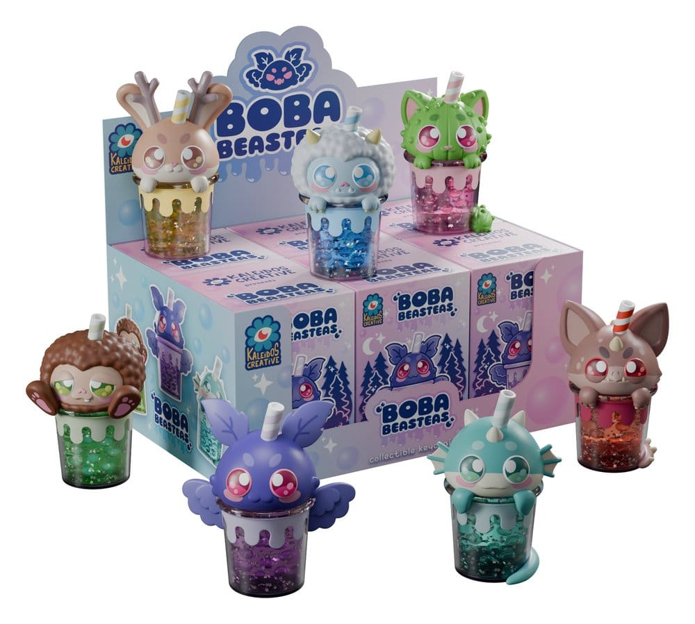 Boba Beasteas Keychain 8 cm Blind Box Display (8) [2]