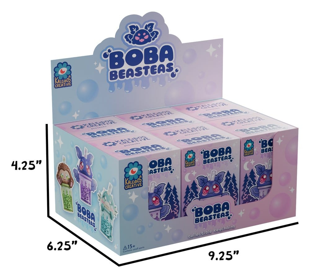 Boba Beasteas Keychain 8 cm Blind Box Display (8) [4]