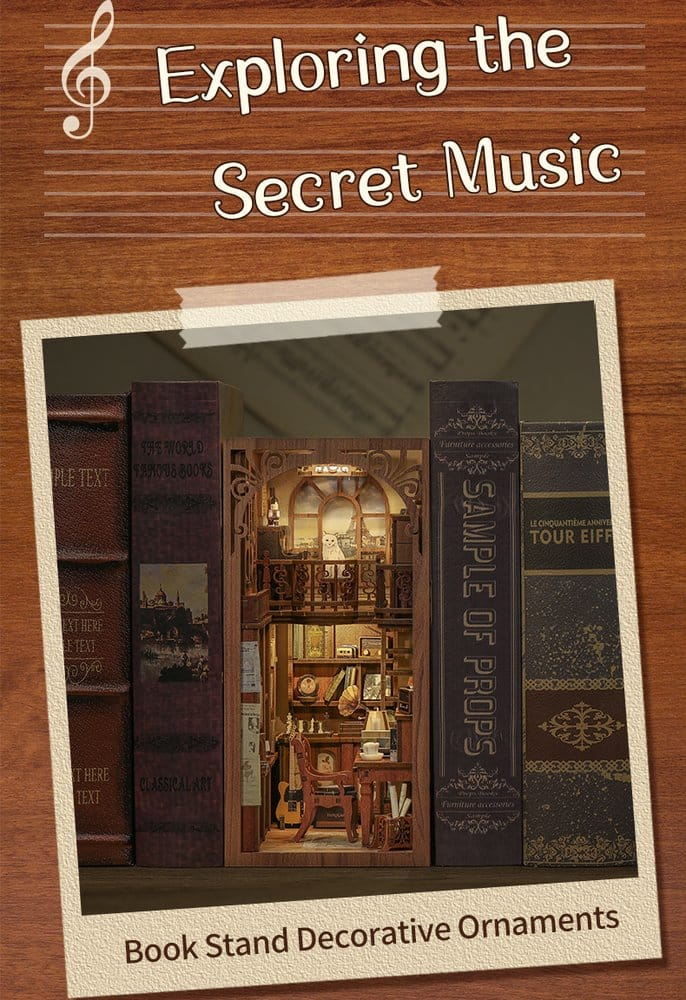 Book Nook The Secret Rhythm 23 x 11 cm [12]