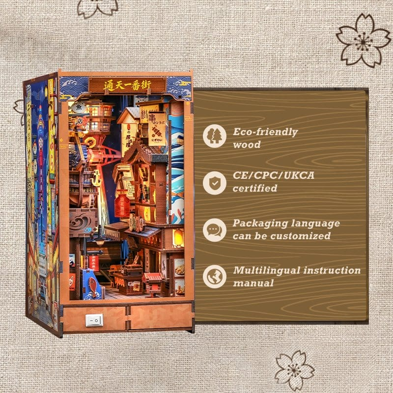 Book Nook Tsutenkaku Ichiban Street 23 x 12 cm [5]