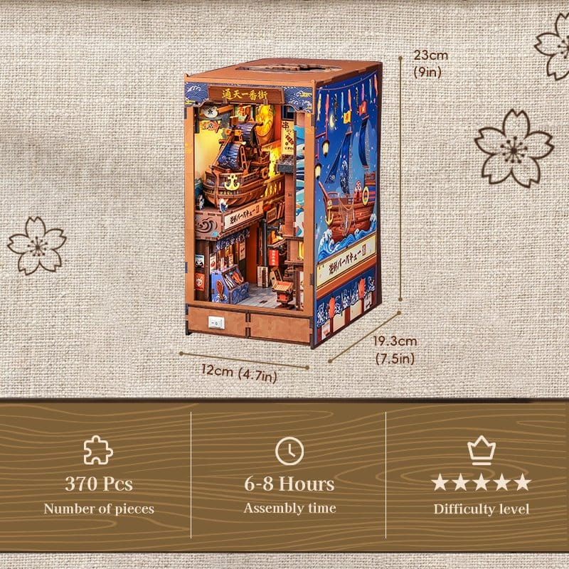 Book Nook Tsutenkaku Ichiban Street 23 x 12 cm [4]