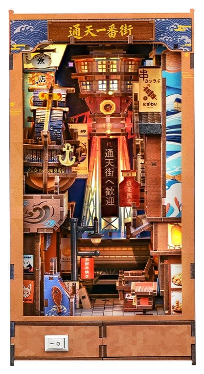 Book Nook Tsutenkaku Ichiban Street 23 x 12 cm [10]