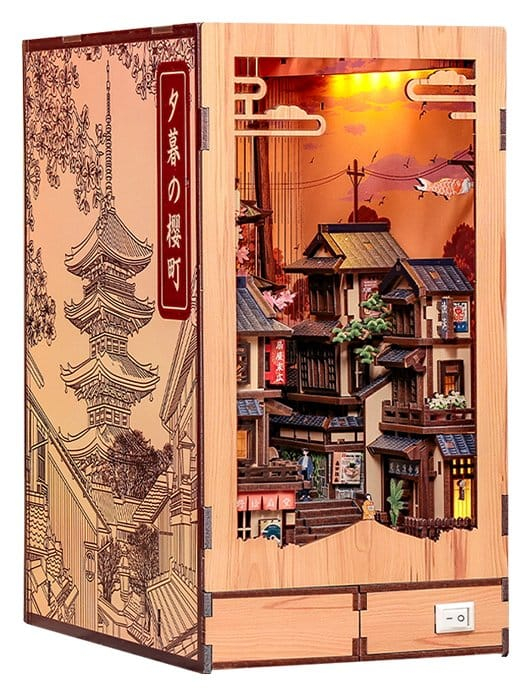 Book Nook Twilight Sakura Path 23 x 12 cm [4]