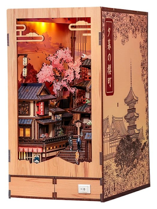 Book Nook Twilight Sakura Path 23 x 12 cm [8]