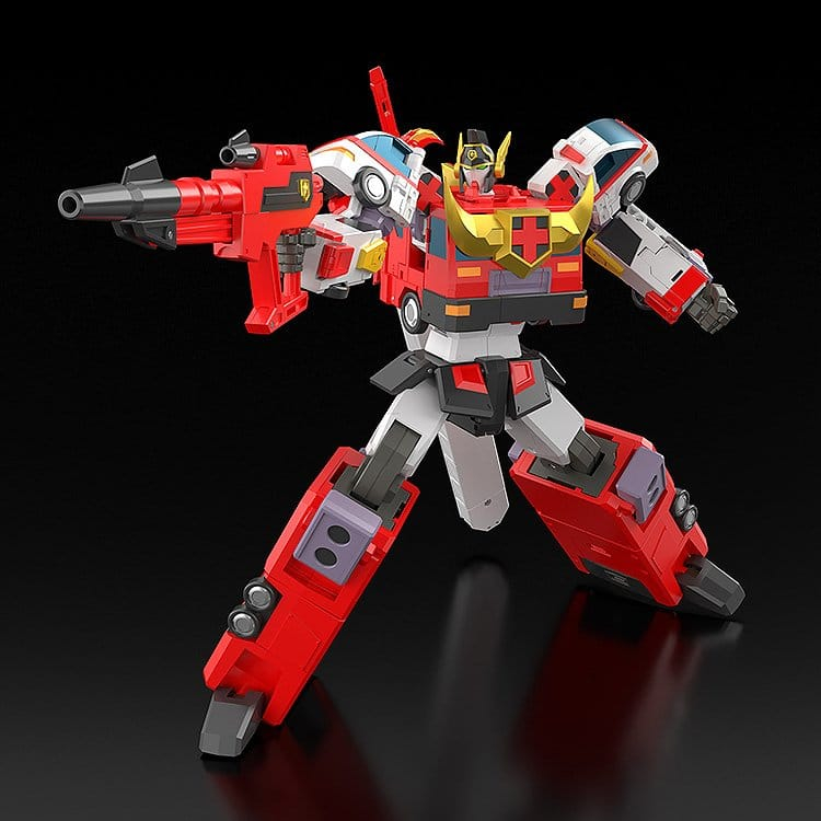 Brave Police J-Decker Action Figure The Gattai Duke Fire 25 cm [5]