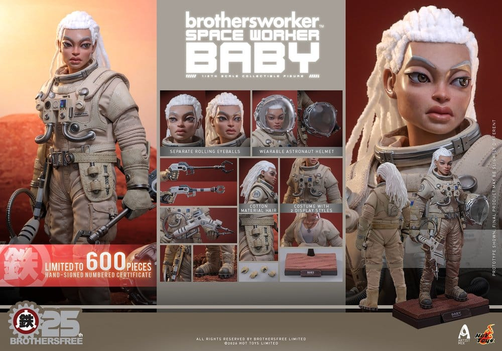 Brothersfree 1/6 Space Worker Baby (Brothersfree 25th Version) 28 cm [18]