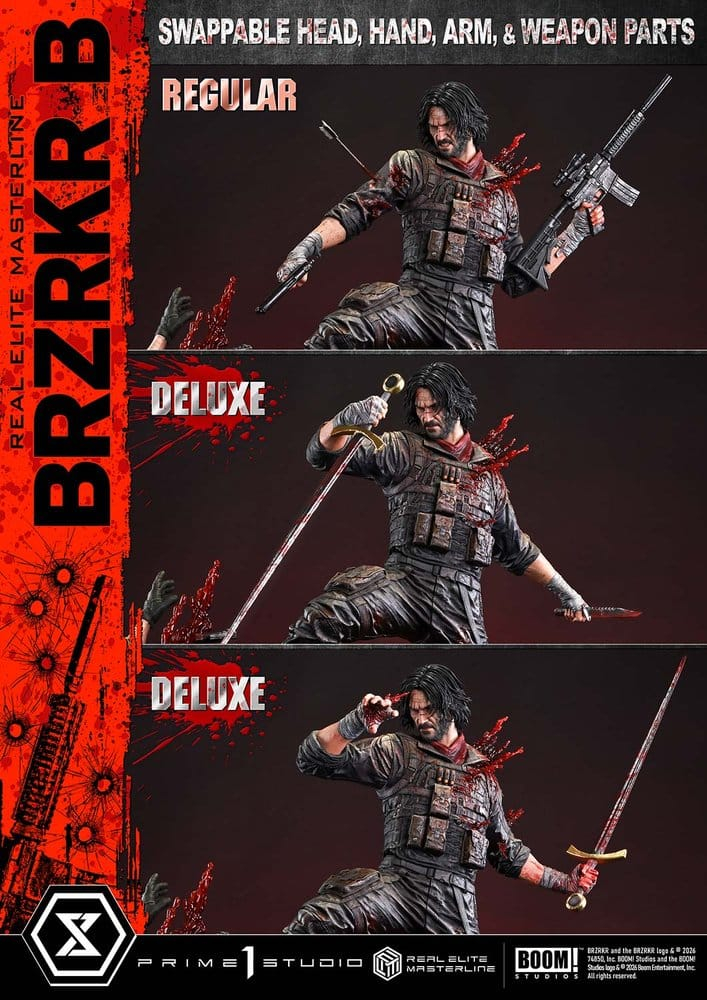 BRZRKR Real Elite Masterline Statue 1/4 B Deluxe Version 70 cm [11]