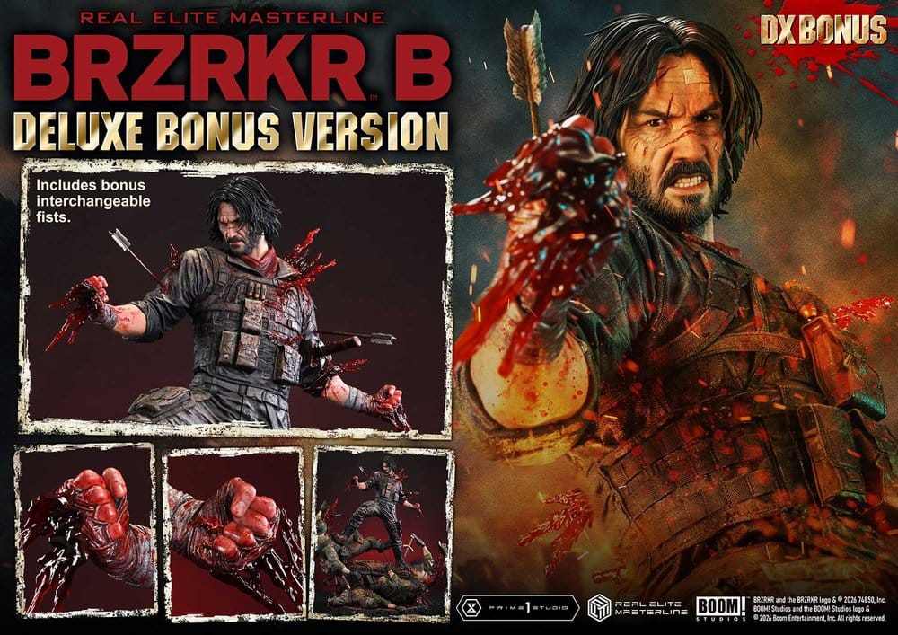 BRZRKR Real Elite Masterline Statue 1/4 B DX Bonus Version 70 cm [2]