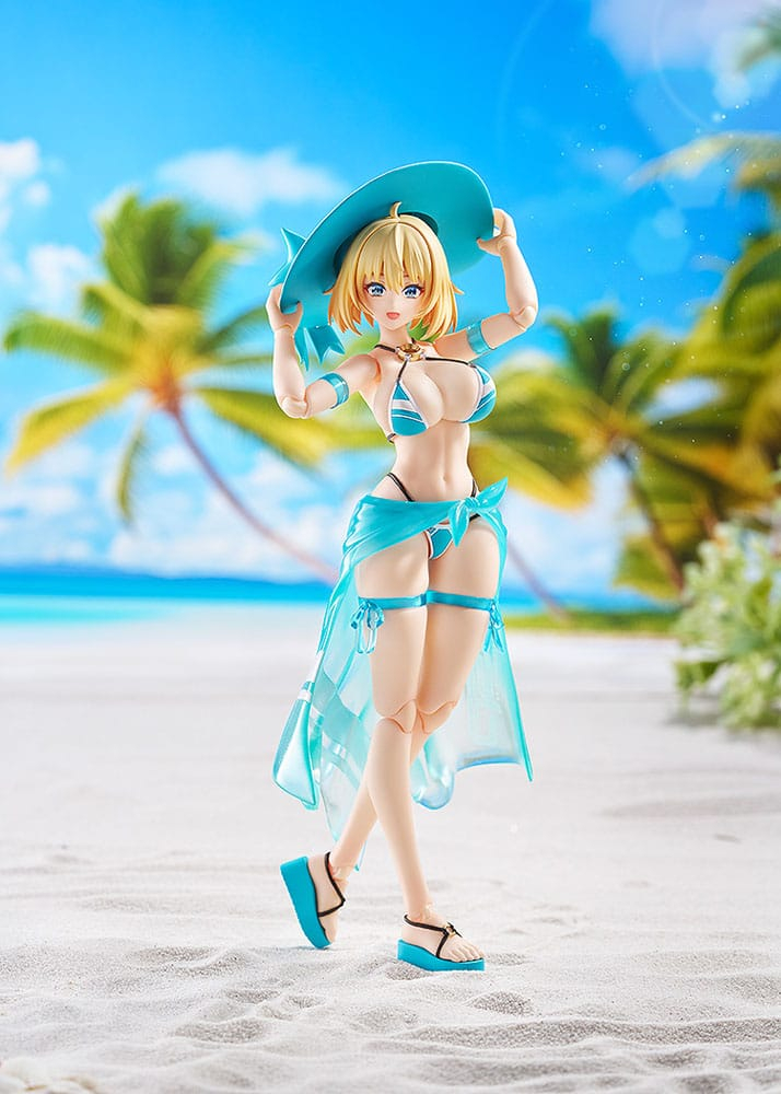 Bunny Suit Planning Figma Action Figure Sophia F. Shirring: Swimsuit Ver. 15 cm [2]