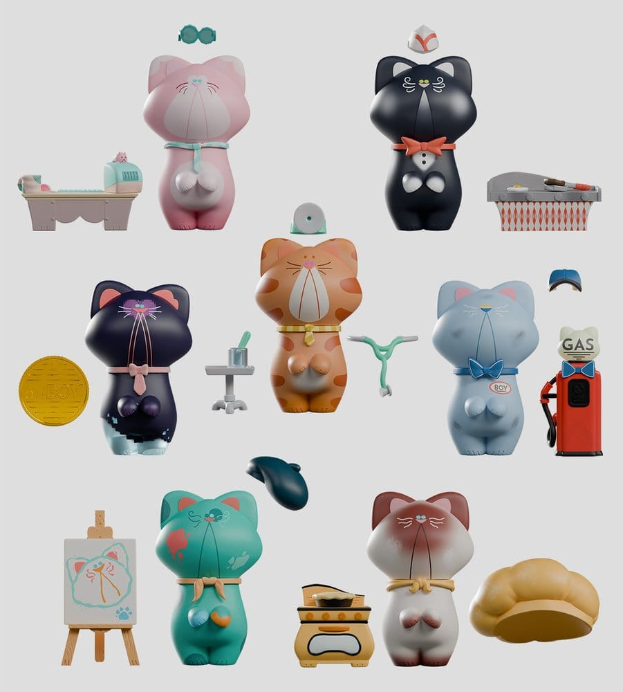 Business Boy Mini Figures S1 8 cm Blind Box Display (6) [9]