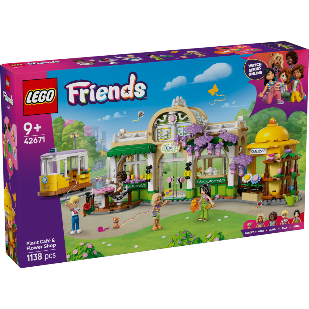 LEGO Friends Cafenea cu multe plante si florarie 42671 [2]