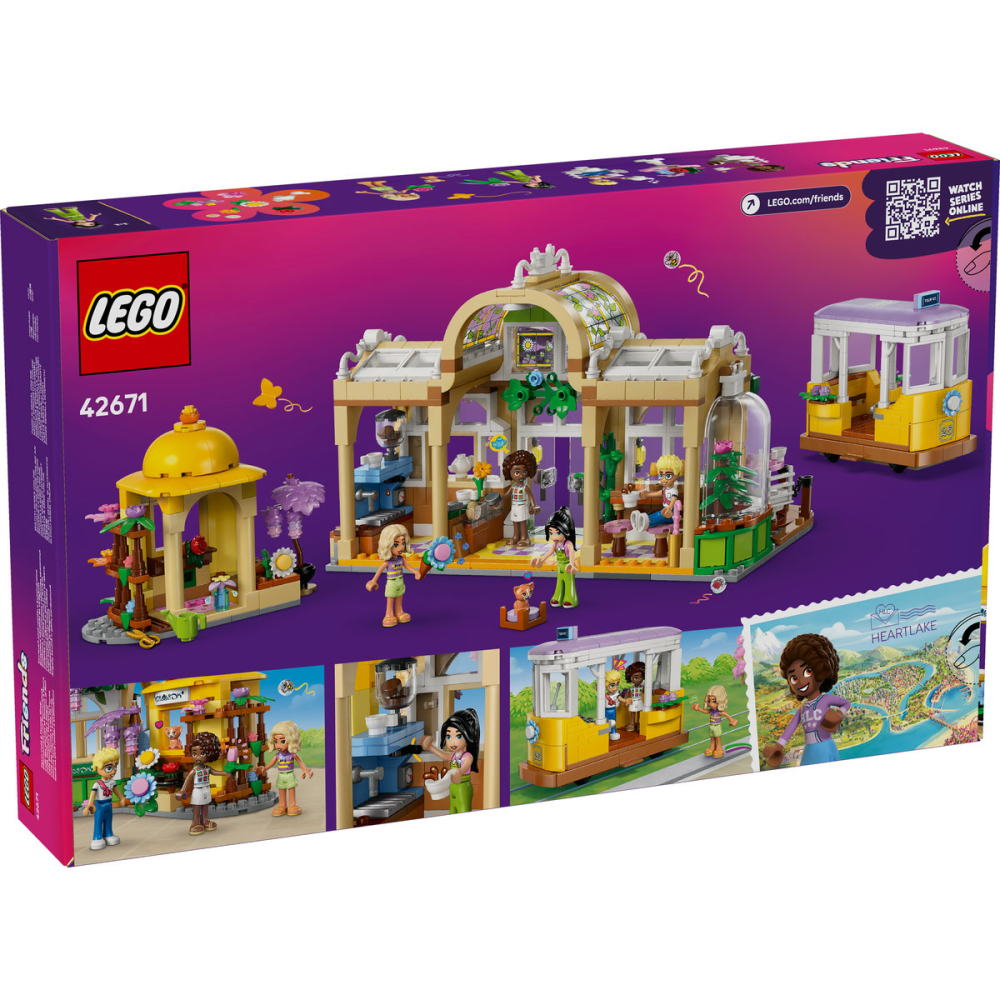 LEGO Friends Cafenea cu multe plante si florarie 42671 [3]