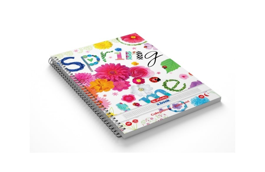 Caiet A5 cu spira – 100 file patratele, colectia Enjoy Life [6]