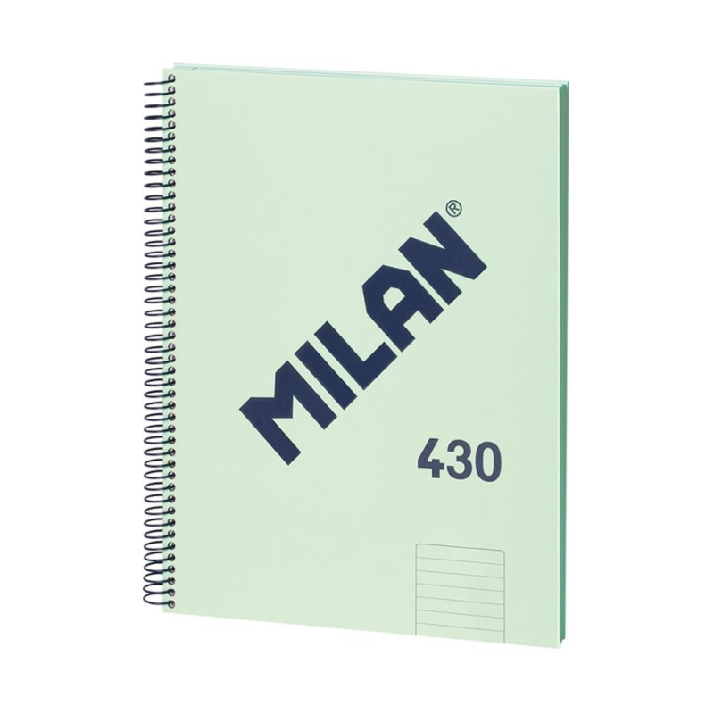 Caiet MILAN Serie 1918 A4 80 file dictando spira coperta carton rigida [3]
