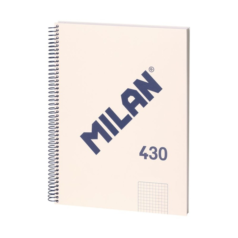 Caiet MILAN Serie 1918 A4 80 file matematica spira coperta carton [1]