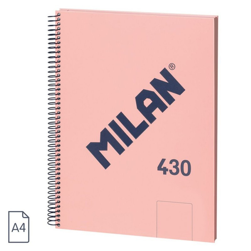 Caiet MILAN Serie 1918 A4 80 file velin spira coperta carton rigida [1]