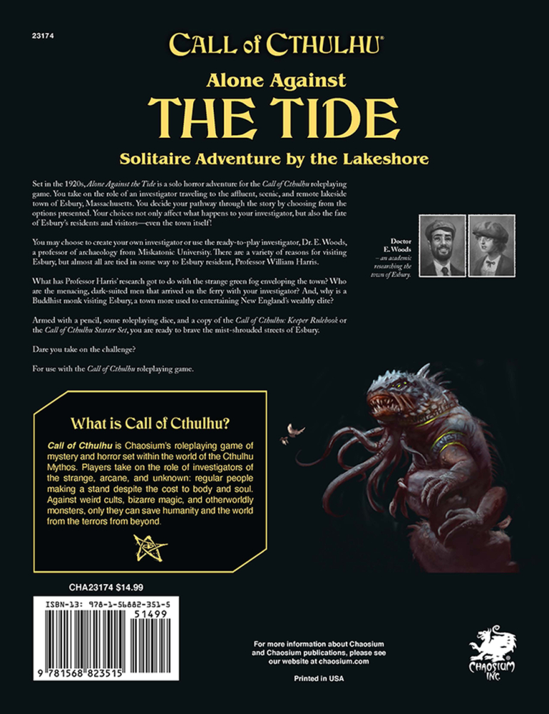 Call of Cthulhu RPG: Alone Against the Tide [2]