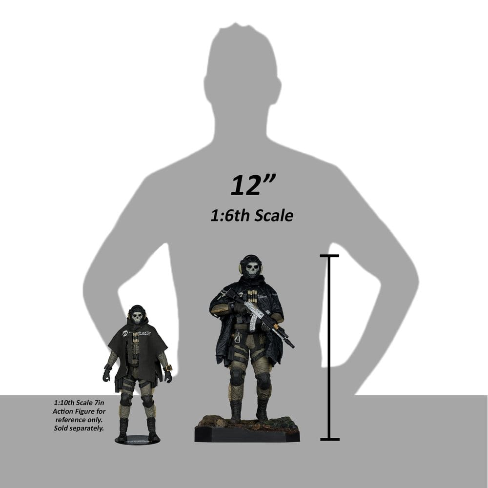 Call of Duty: Modern Warfare 4 Statue 1/6 Ghost 32 cm [9]