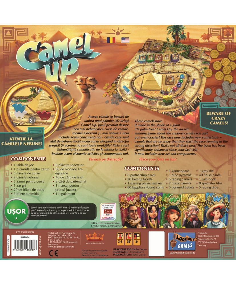Camel Up (Editia a 2-a) – Joc de petrecere cu camile RO [2]