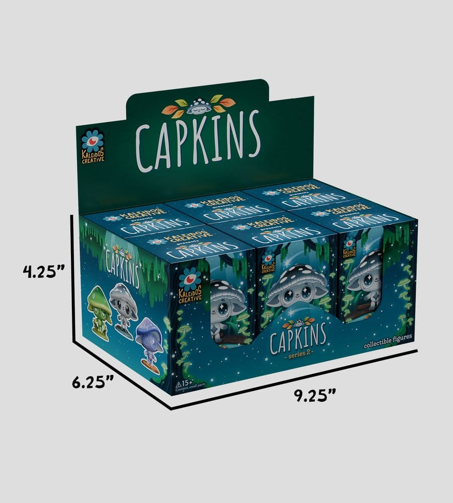 Capkins Mini Figures S2 7 cm Blind Box Display (6) [9]