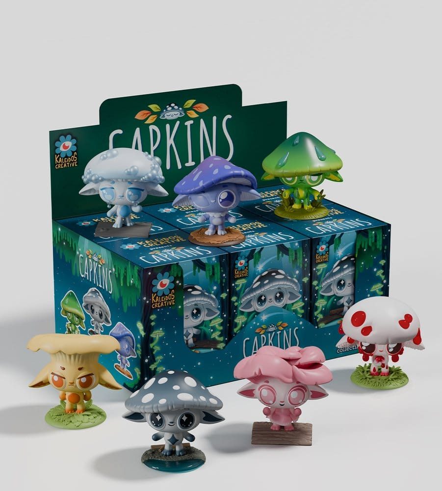 Capkins Mini Figures S2 7 cm Blind Box Display (6) [10]