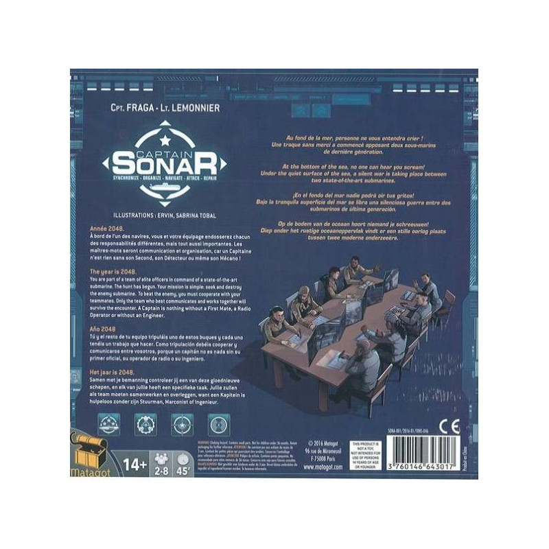 Captain Sonar: Operation Dragon - Extensie Joc de Societate [2]
