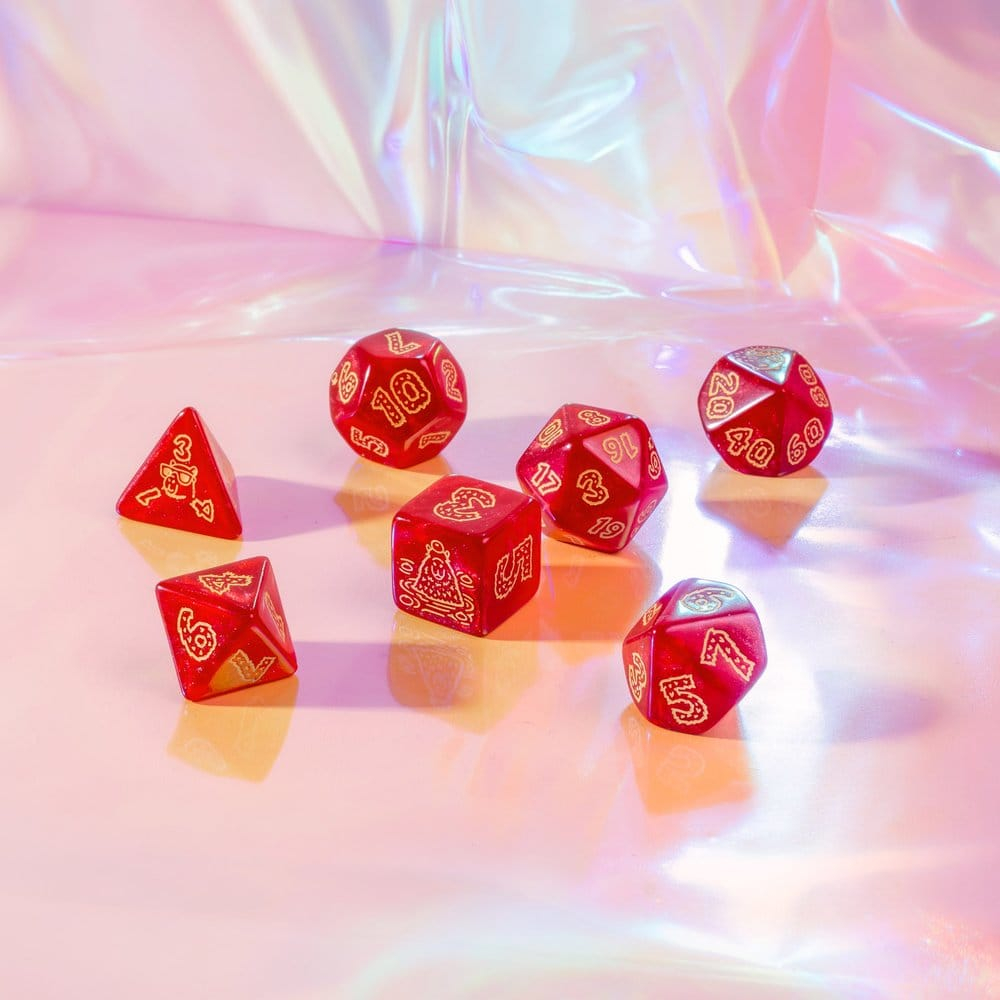 Capybara Dice Set of 7 Chillo [2]