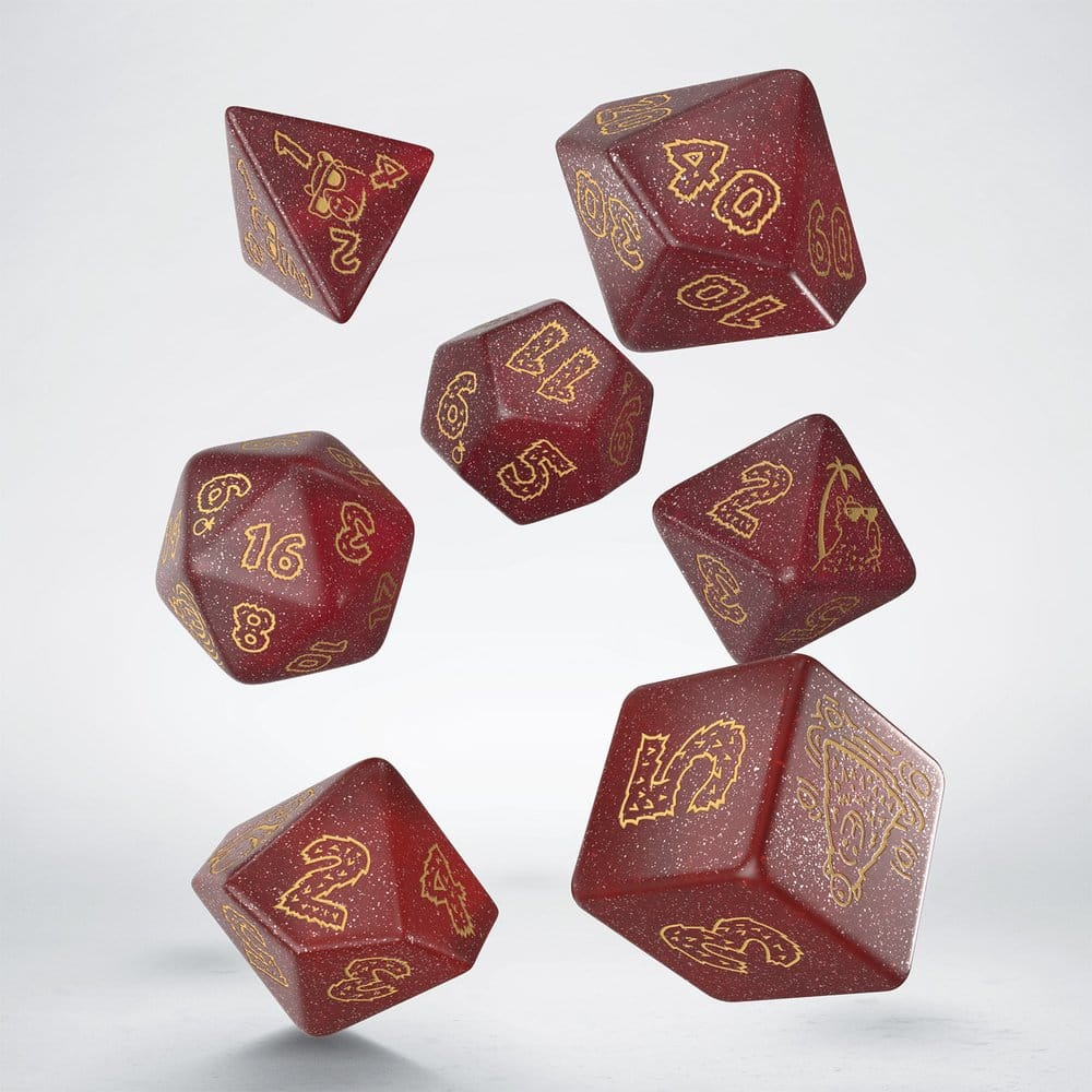 Capybara Dice Set of 7 Chillo [6]