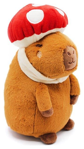 Capybara Plush Figure Mushroom 23 cm [3]