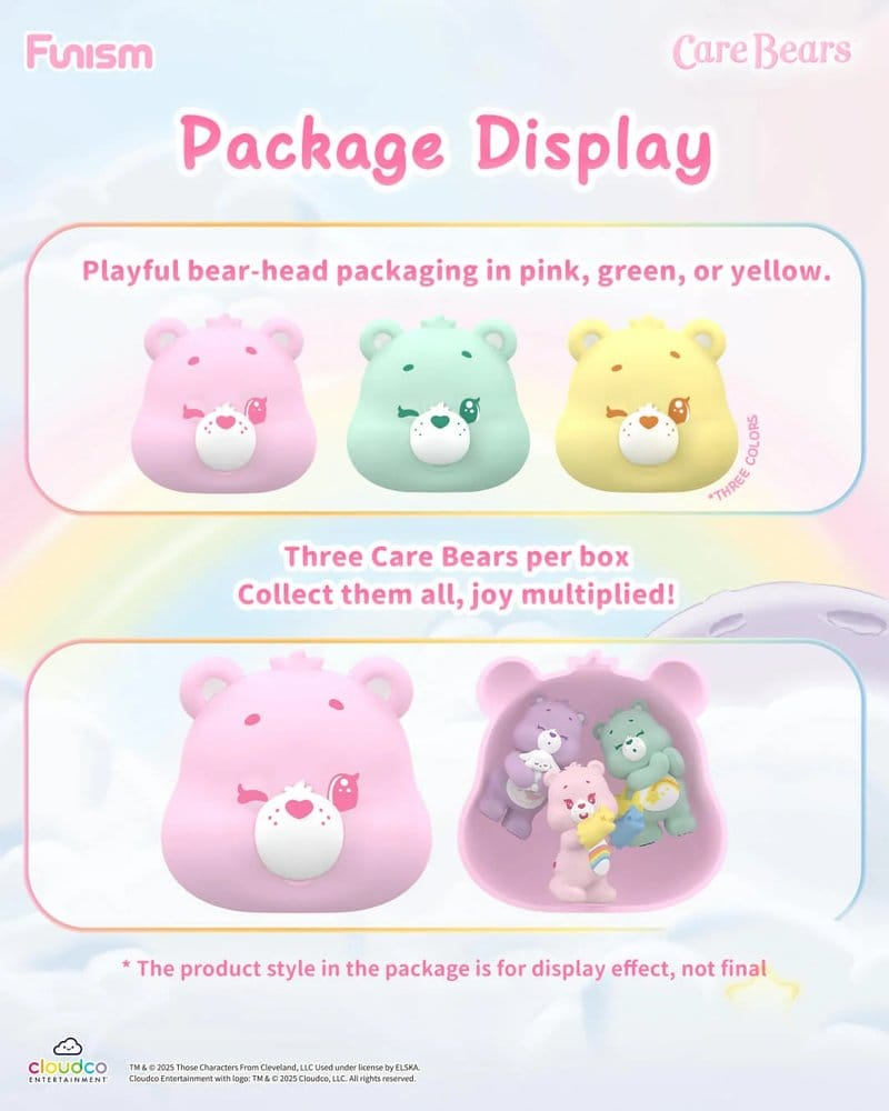 Care Bears Blind Box Mini Figures Little Things Cubby Face Series 5 cm Display (6) [2]